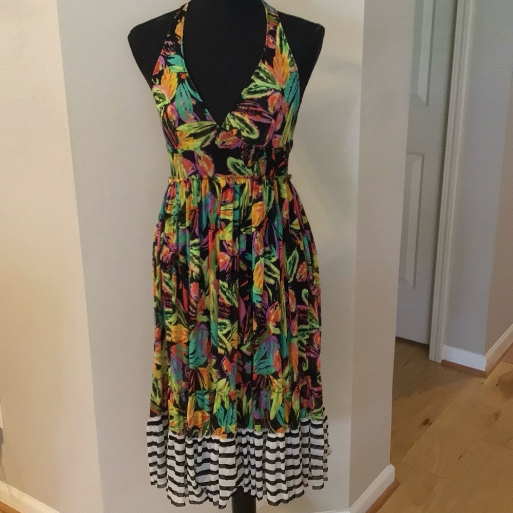 Moda International Victoria's Secret Halter Midi Dress Small